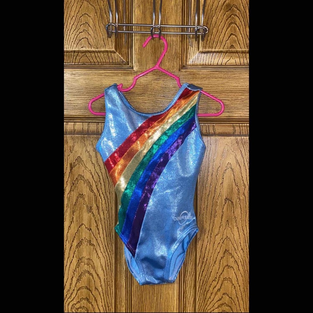 COPY - XS Obersee child rainbow Leotard